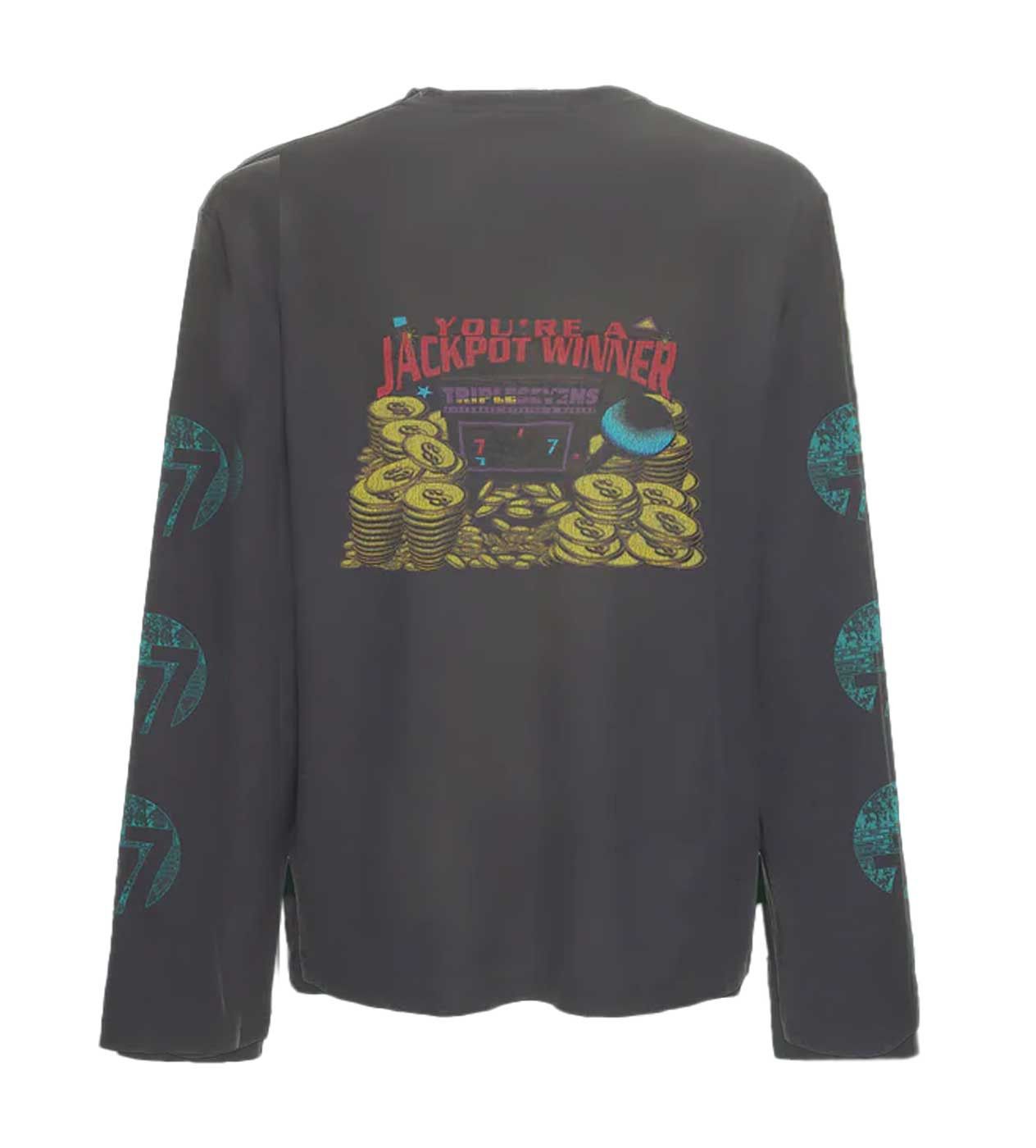 TRIPLE SEVENS Lucky Kiss L/S Tee Black Size US S / EU 44-46 / 1 - 2 Thumbnail
