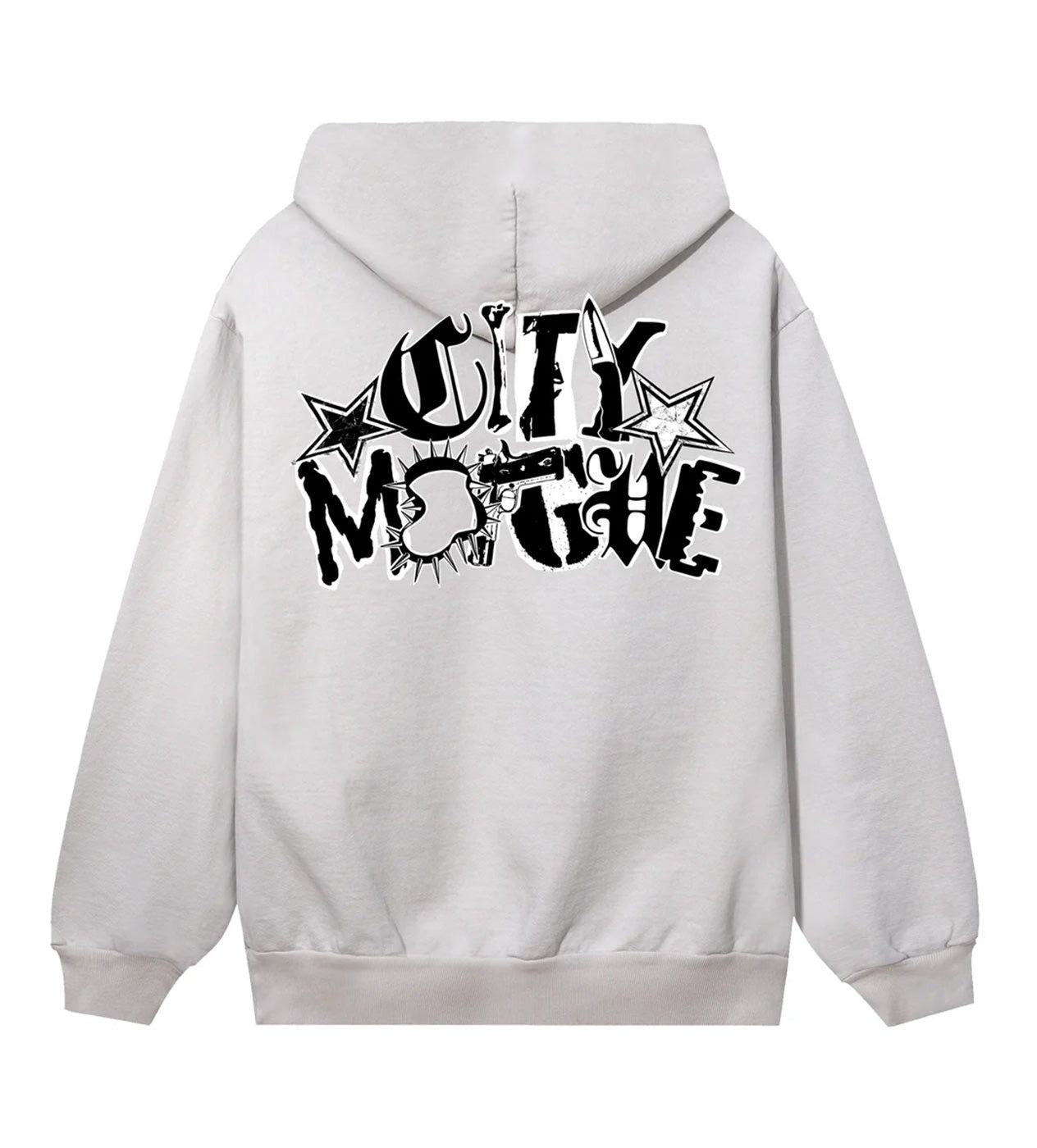 Revenge Arch Logo Claw Hoodie Cement/Red Size US L / EU 52-54 / 3 - 2 Thumbnail