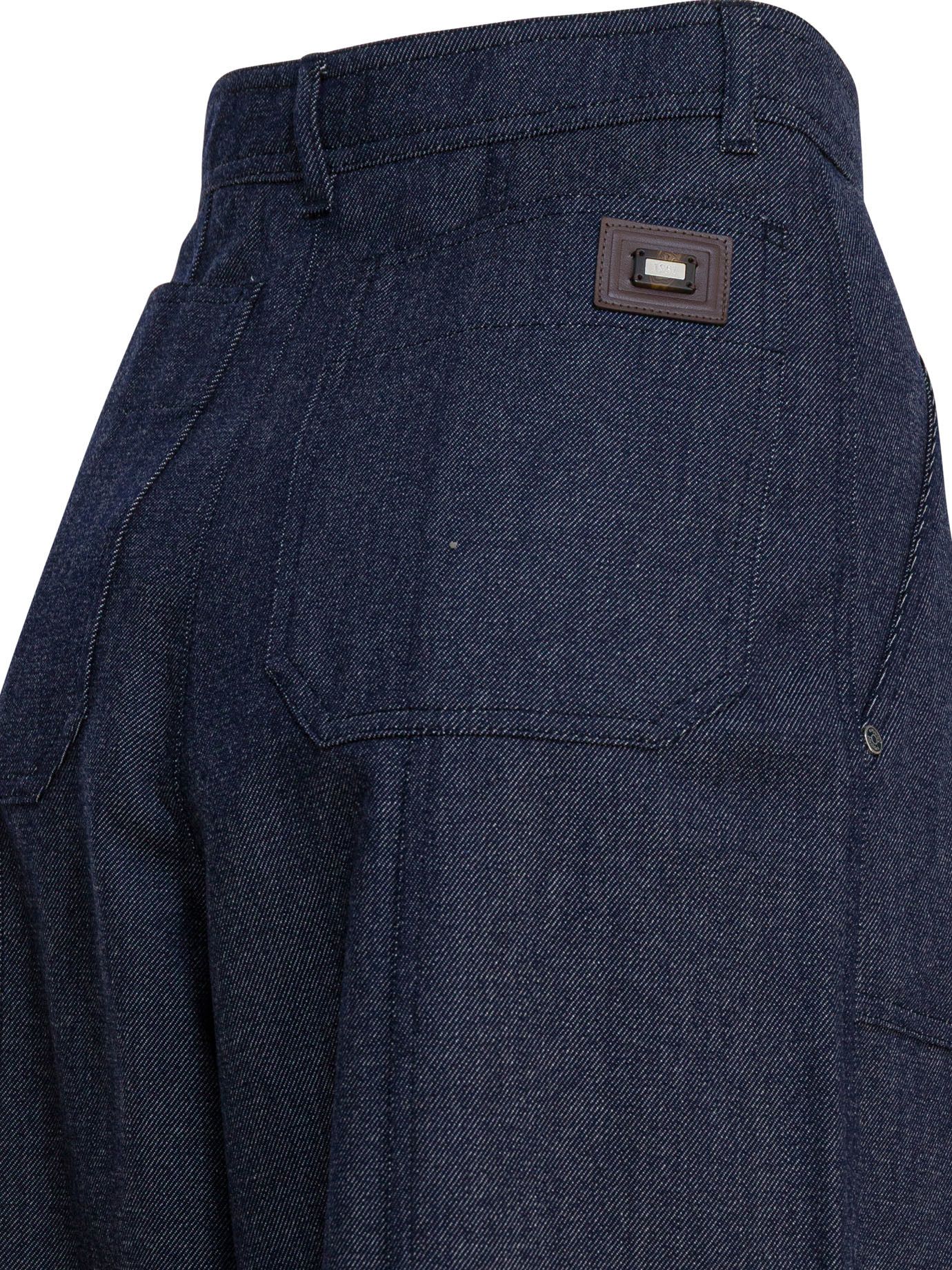 Max Mara Denim-Effect Wool Pants Size 27" / US 4 / IT 40 - 3 Thumbnail