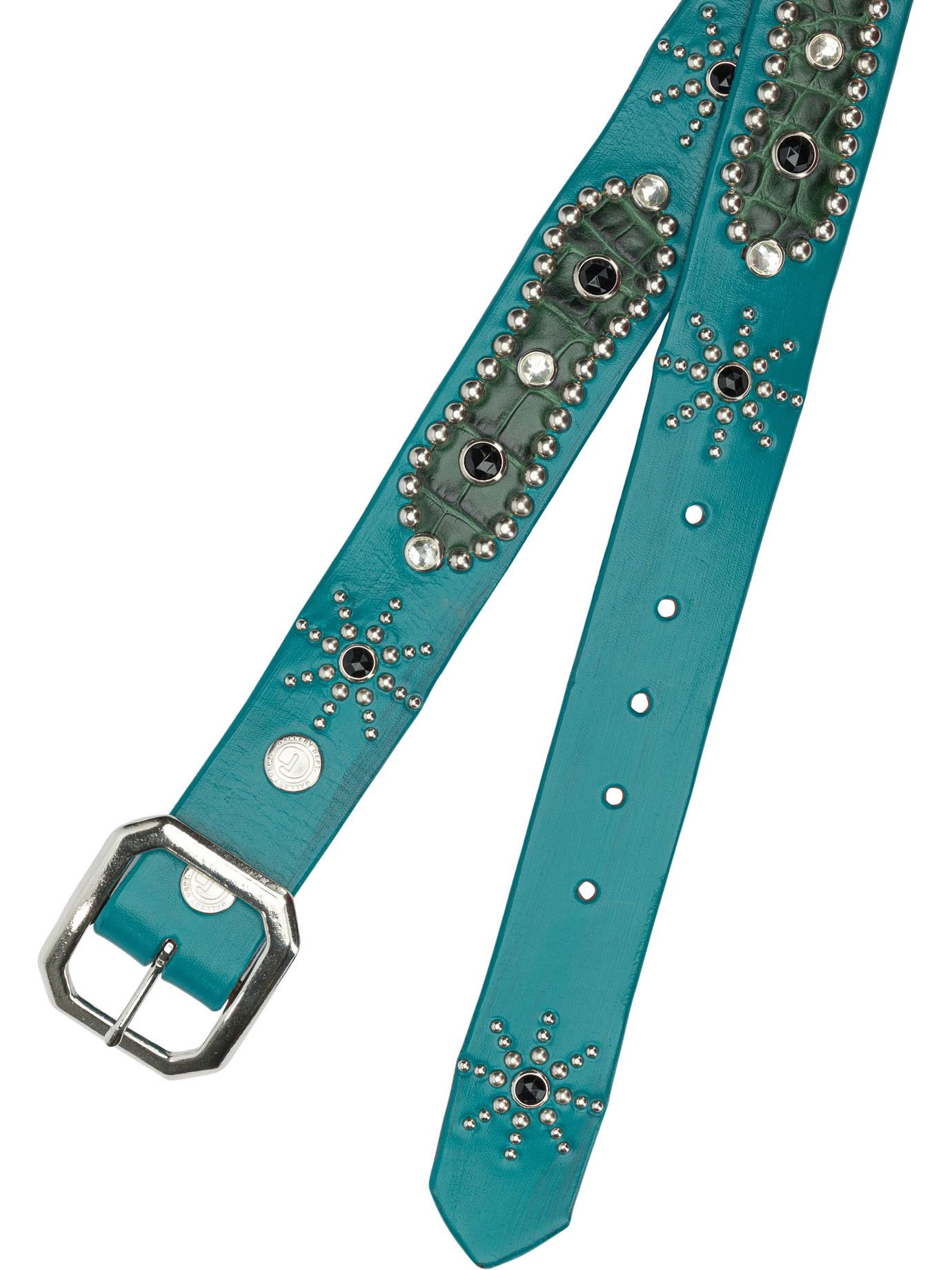 Gallery Dept. Leather Belt With Decorations Size ONE SIZE - 2 Thumbnail