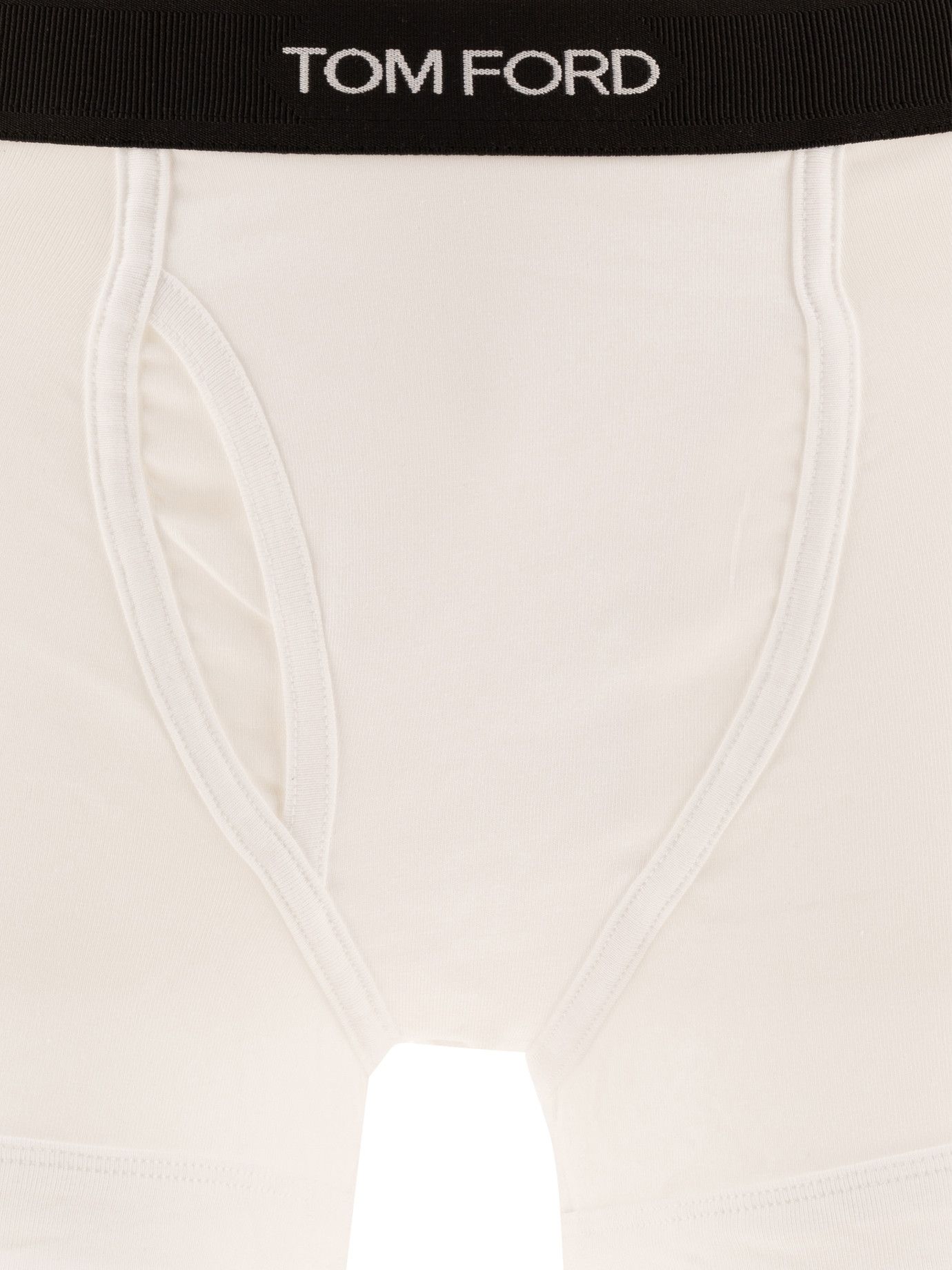 Tom Ford Cotton Boxer Shorts With Logo Size ONE SIZE - 3 Thumbnail