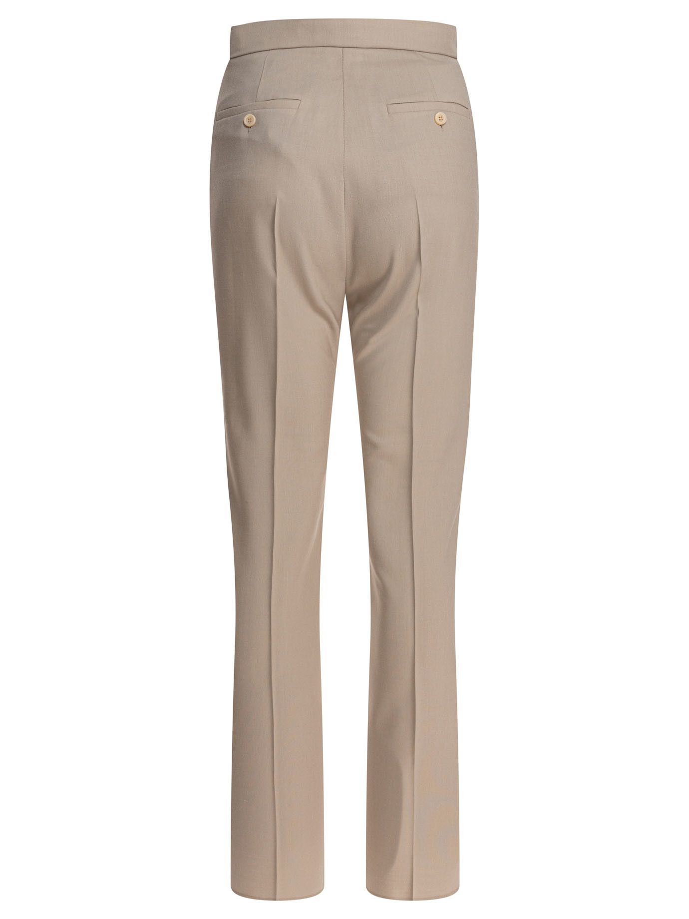 Max Mara Straight-Leg Trousers Size 27" / US 4 / IT 40 - 2 Thumbnail