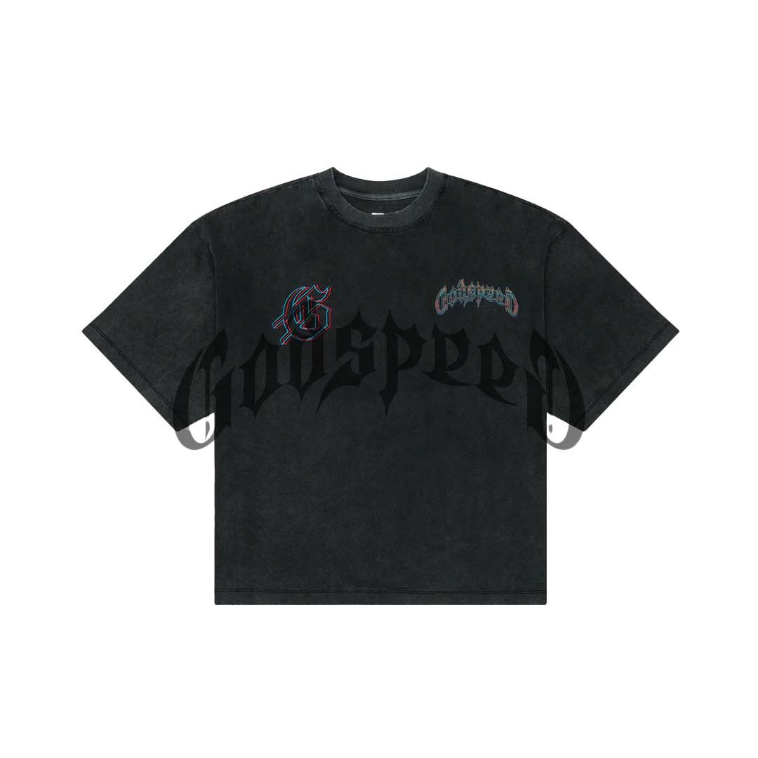 Godspeed Natural Disaster Tee Grey Wash Size US S / EU 44-46 / 1 - 2 Thumbnail