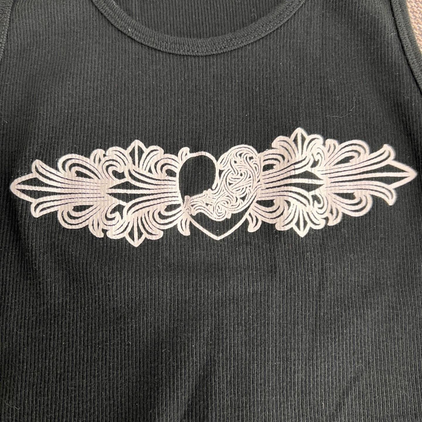 Chrome Hearts chrome hearts black ribbed tank top Size XL / US 12-14 / IT 48-50 - 3 Thumbnail