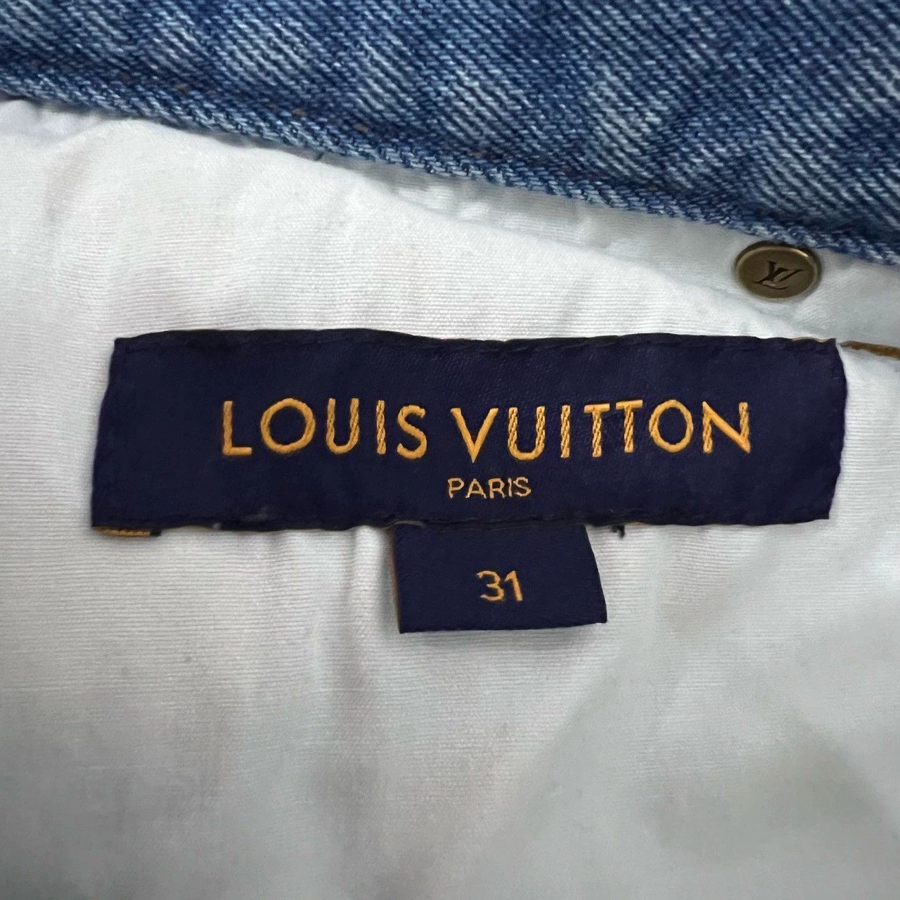 Louis Vuitton louis vuitton floral embroidered denim pants Size 31" - 3 Thumbnail