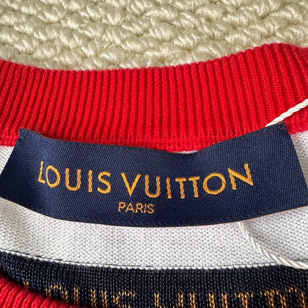 Louis Vuitton louis vuitton color block knit short sleeve shirt Size US S / EU 44-46 / 1 - 3 Thumbnail