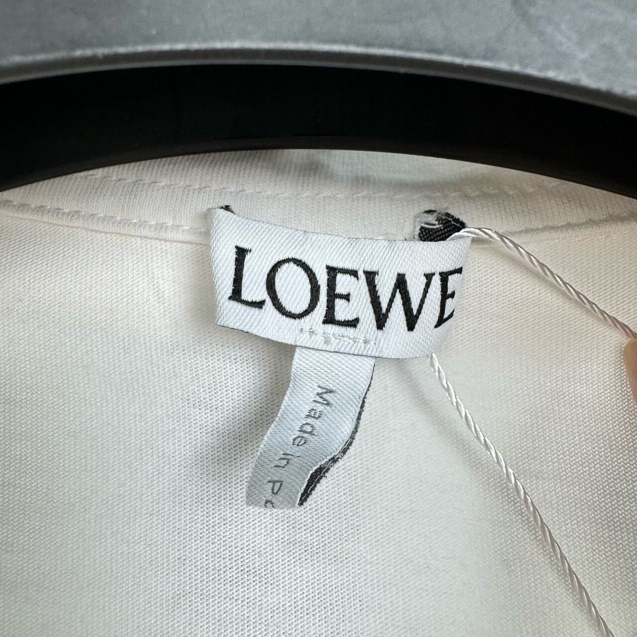 Loewe white embroidered logo short sleeve polo Size XS / US 0-2 / IT 36-38 - 3 Thumbnail