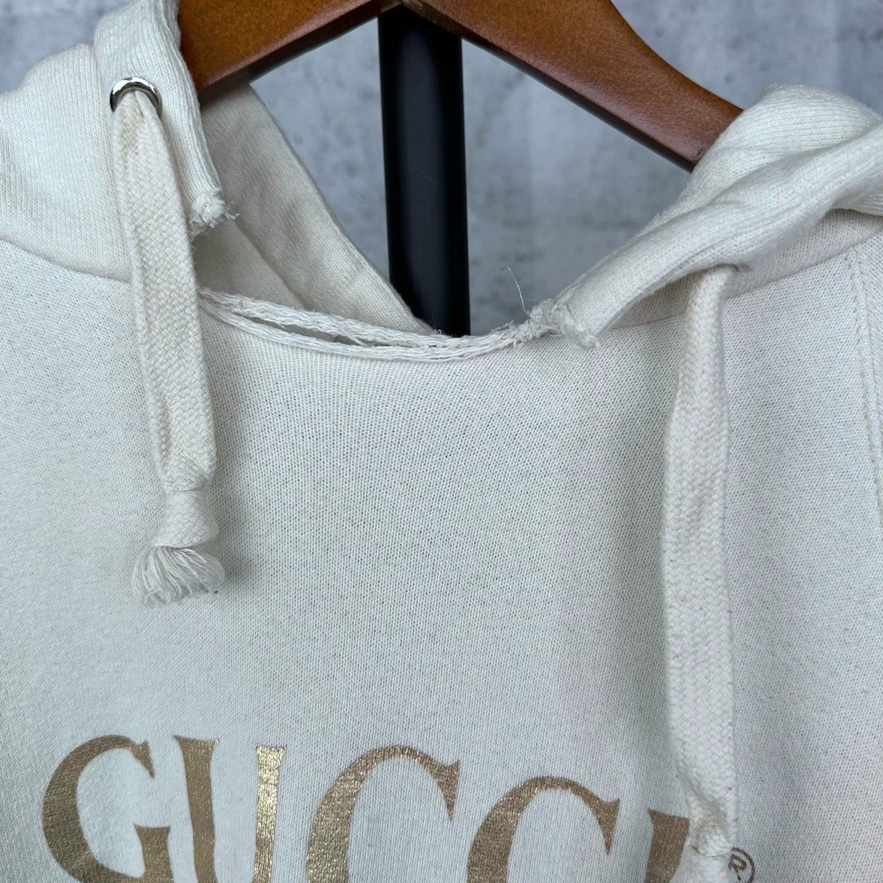 Gucci gucci ivory logo hoodie with dog embroidery Size XXS / US 00 / IT 34 - 7 Thumbnail