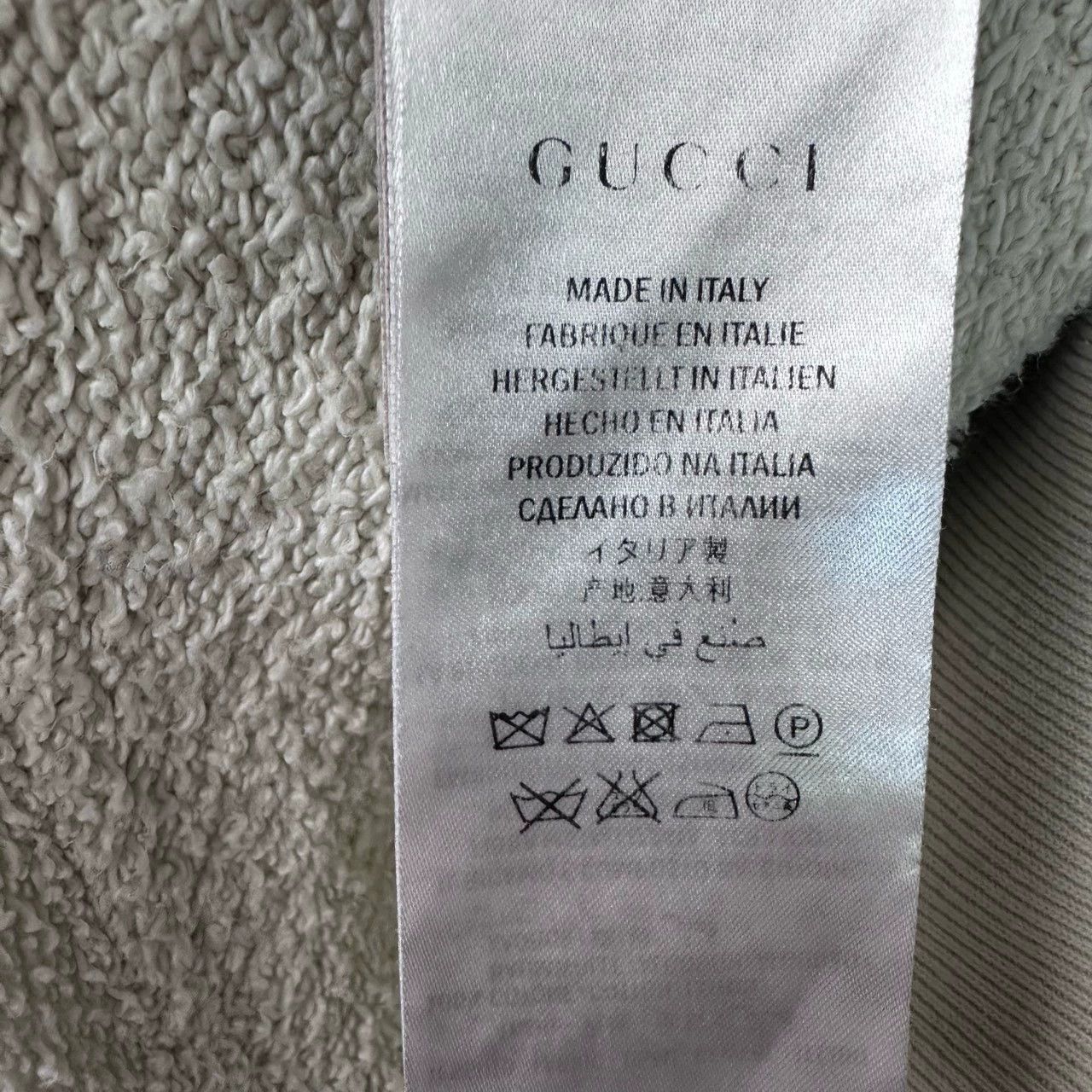 Gucci gucci ivory logo hoodie with dog embroidery Size XXS / US 00 / IT 34 - 9 Thumbnail