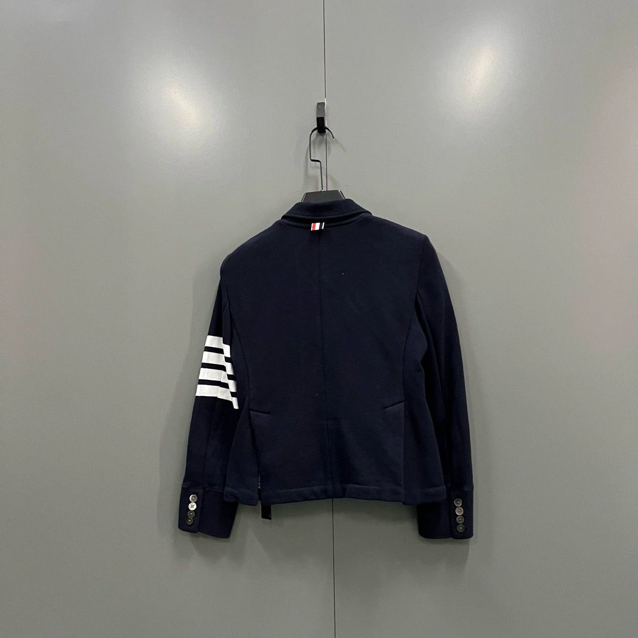 Thom Browne Thom Browne Navy Striped Blazer Jacket Size 42 Size US M / EU 48-50 / 2 - 3 Thumbnail