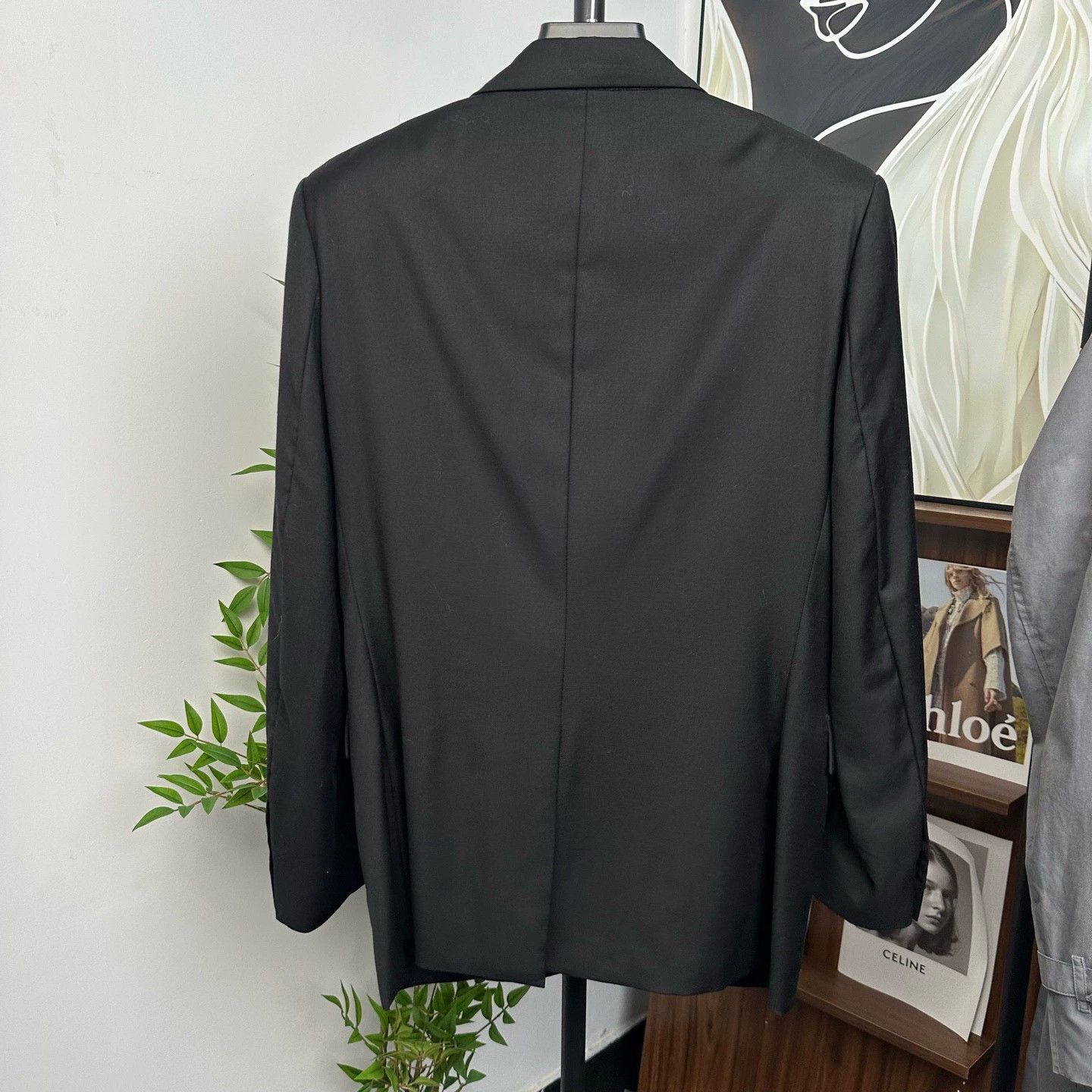 Dior dior logo wool suit jacket size 48 Size US L / EU 52-54 / 3 - 2 Thumbnail