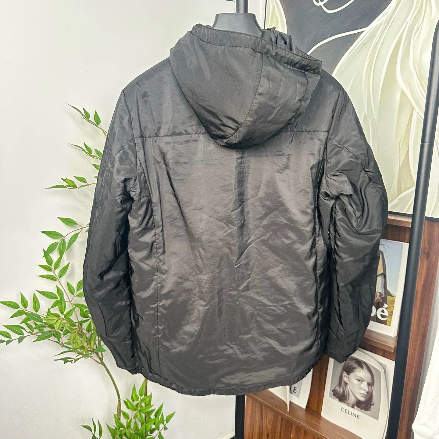 Prada prada classic reversible triangle badge cotton jacket Size US L / EU 52-54 / 3 - 2 Thumbnail