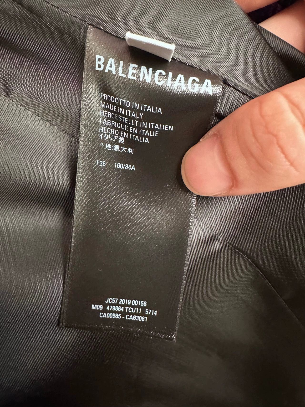 Balenciaga balenciaga pink checkered oversized coat Size S / US 4 / IT 40 - 4 Thumbnail