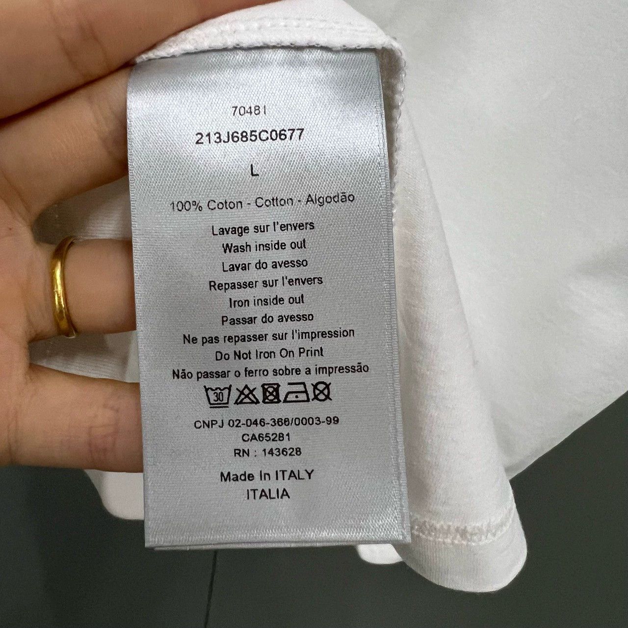 Dior dior x travis scott graphic short sleeve shirt Size US S / EU 44-46 / 1 - 3 Thumbnail
