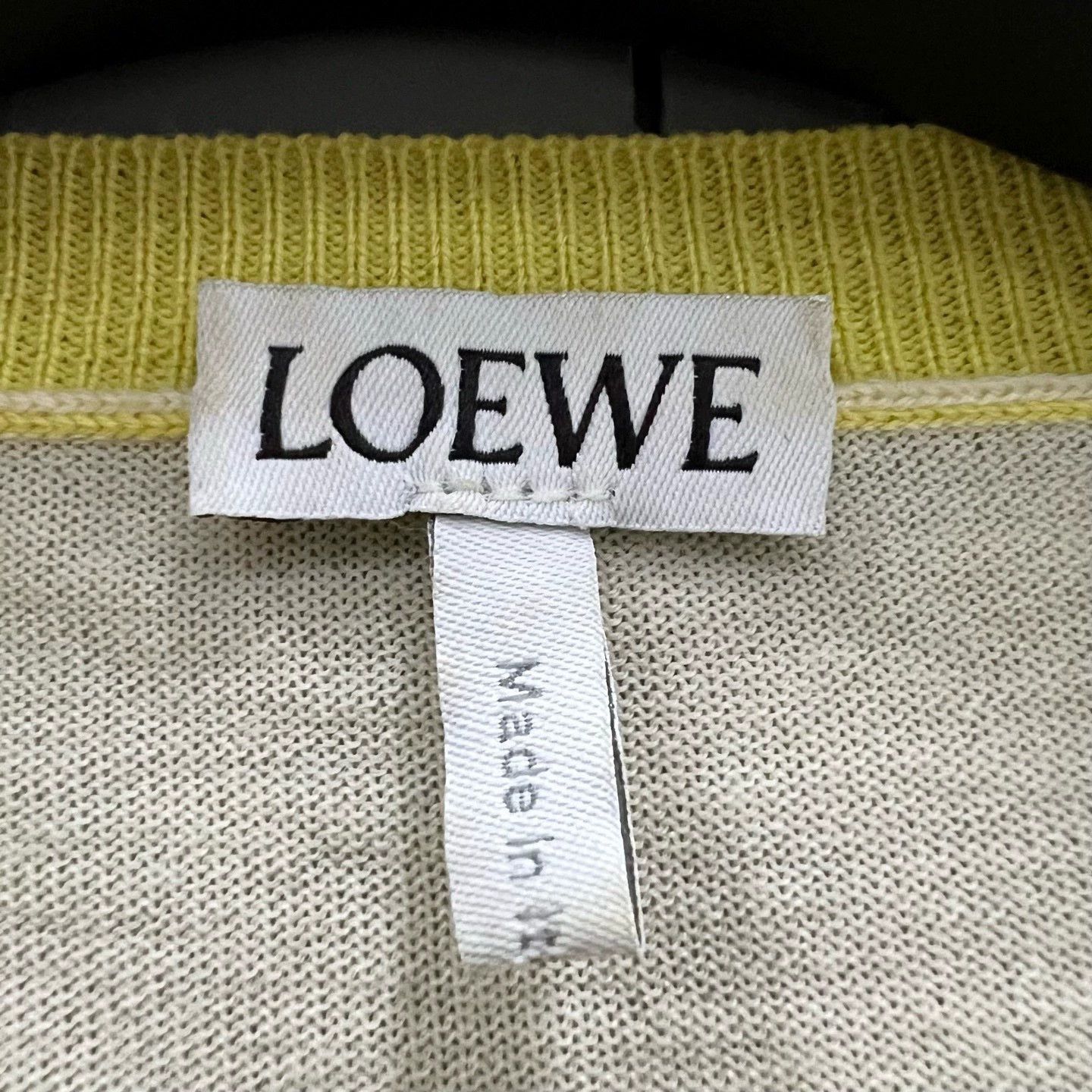 Loewe embroidered knit short sleeve top by loewe Size XS / US 0-2 / IT 36-38 - 3 Thumbnail