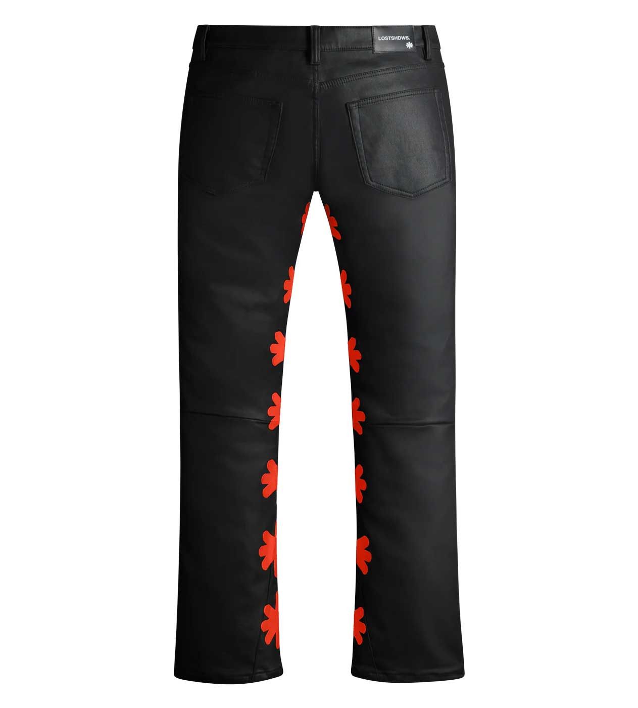 LOSTSHDWS Lost Shdws Wax Pant Black/Red Size US 32 / EU 48 - 2 Thumbnail