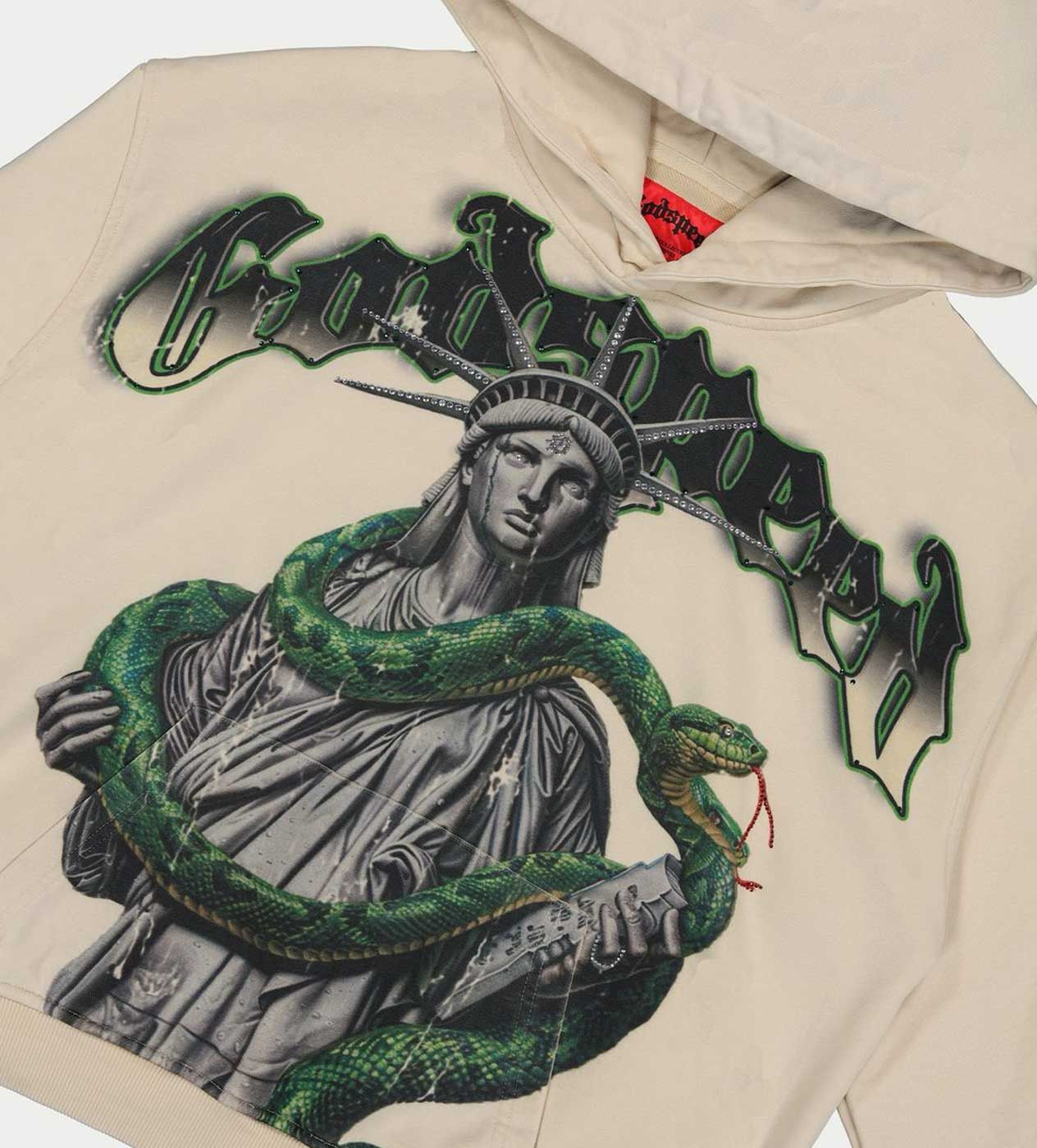 Godspeed Top 5 Slizzy VVS Hoodie Bone Size US XXL / EU 58 / 5 - 3 Thumbnail