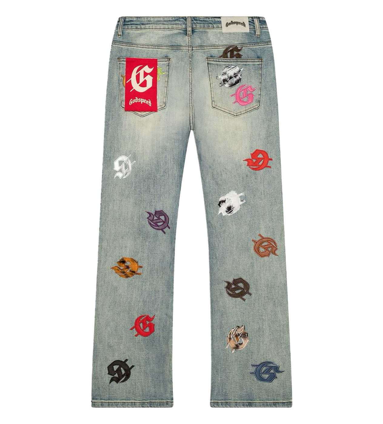Godspeed Infinity Denim Multi-Color Blue Wash Size US 30 / EU 46 - 2 Thumbnail