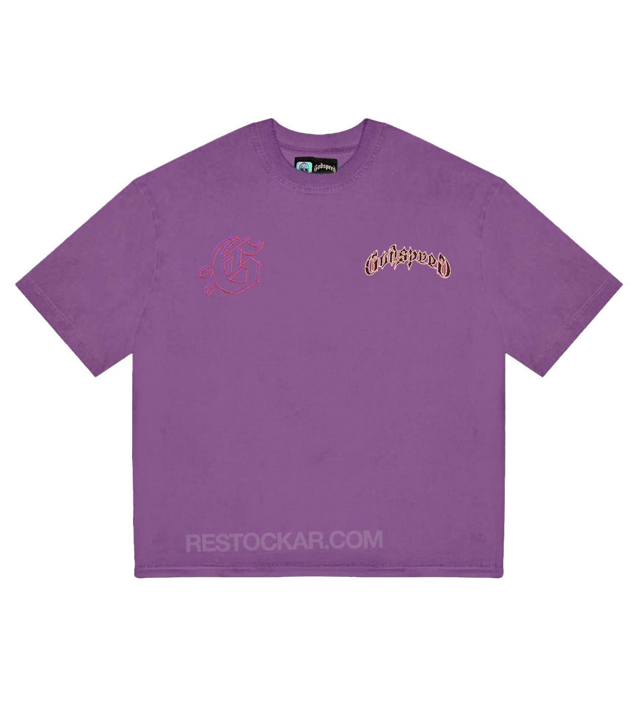 Godspeed Run Club Tee Purple Size US XL / EU 56 / 4 - 2 Thumbnail