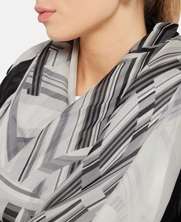 Elie Saab Silk square scarf Size ONE SIZE - 2 Thumbnail