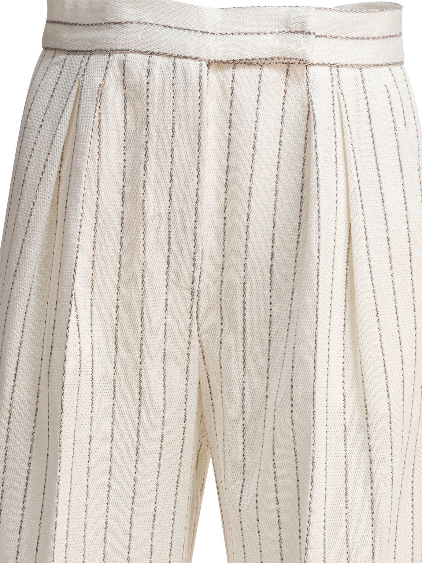 Max Mara Wide-Leg Trousers Size 30" / US 8 / IT 44 - 3 Thumbnail