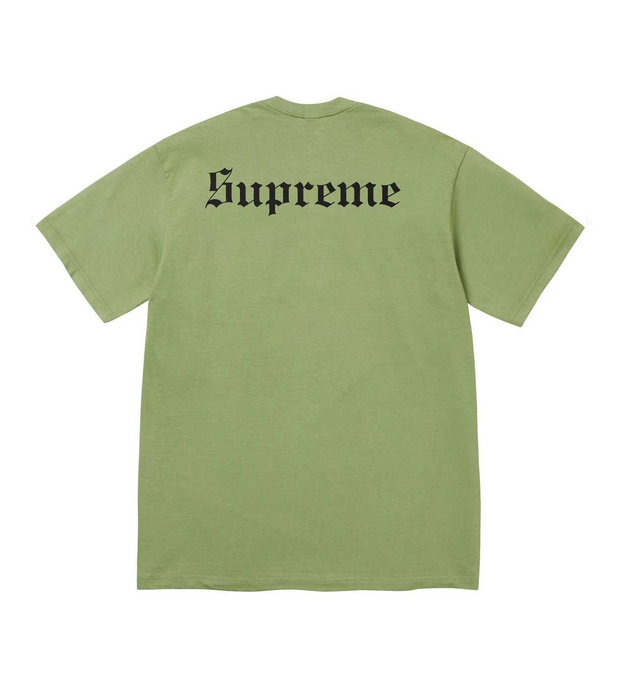 Supreme Snow White Tee Moss Size US S / EU 44-46 / 1 - 2 Thumbnail