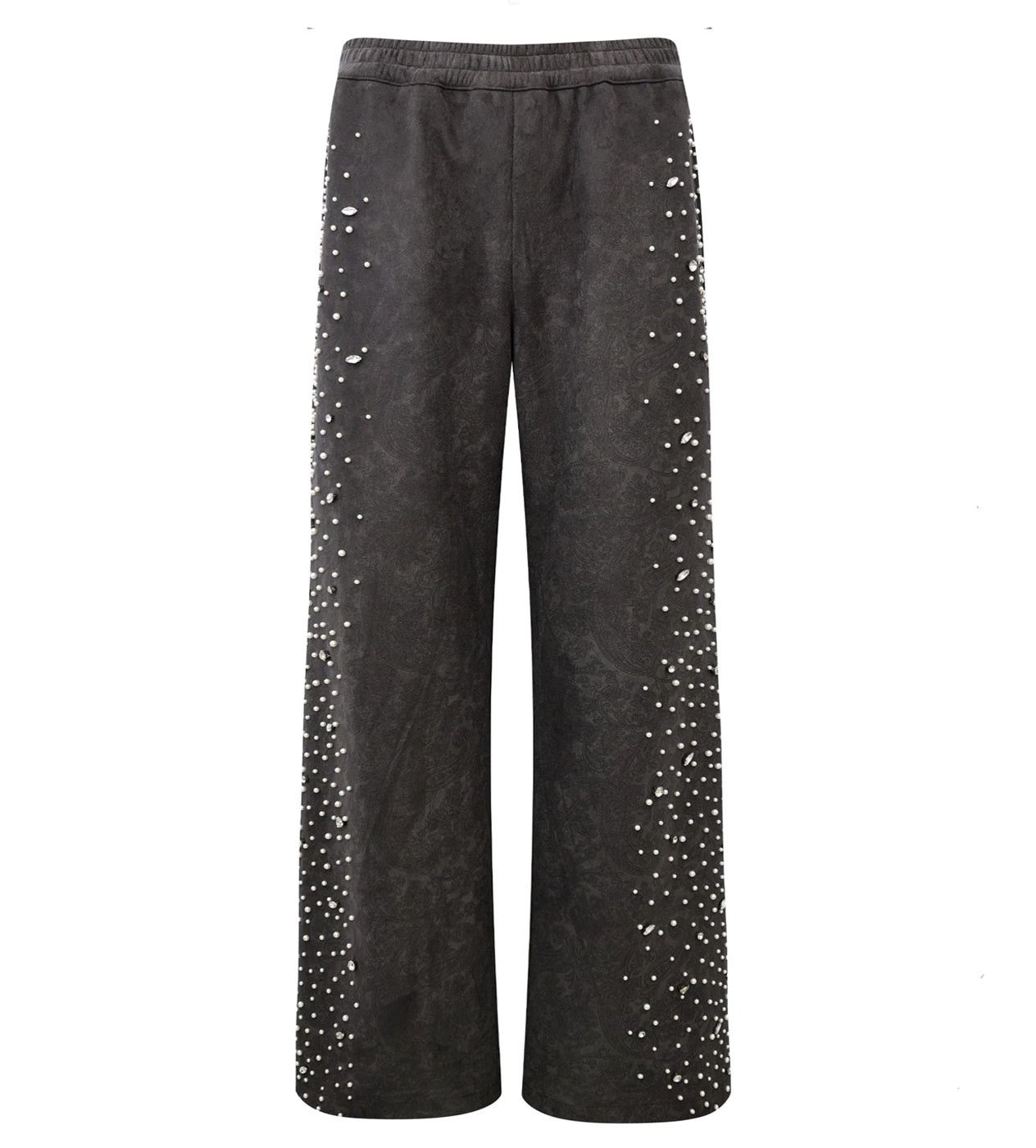 Birth of Royal Child Cashew Blossom Pearl Sweatpants Dark Grey Size US 32 / EU 48 - 2 Thumbnail
