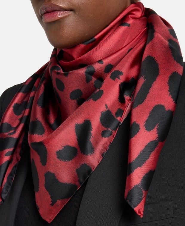 Dolce & Gabbana Silk square scarf Size ONE SIZE - 2 Thumbnail