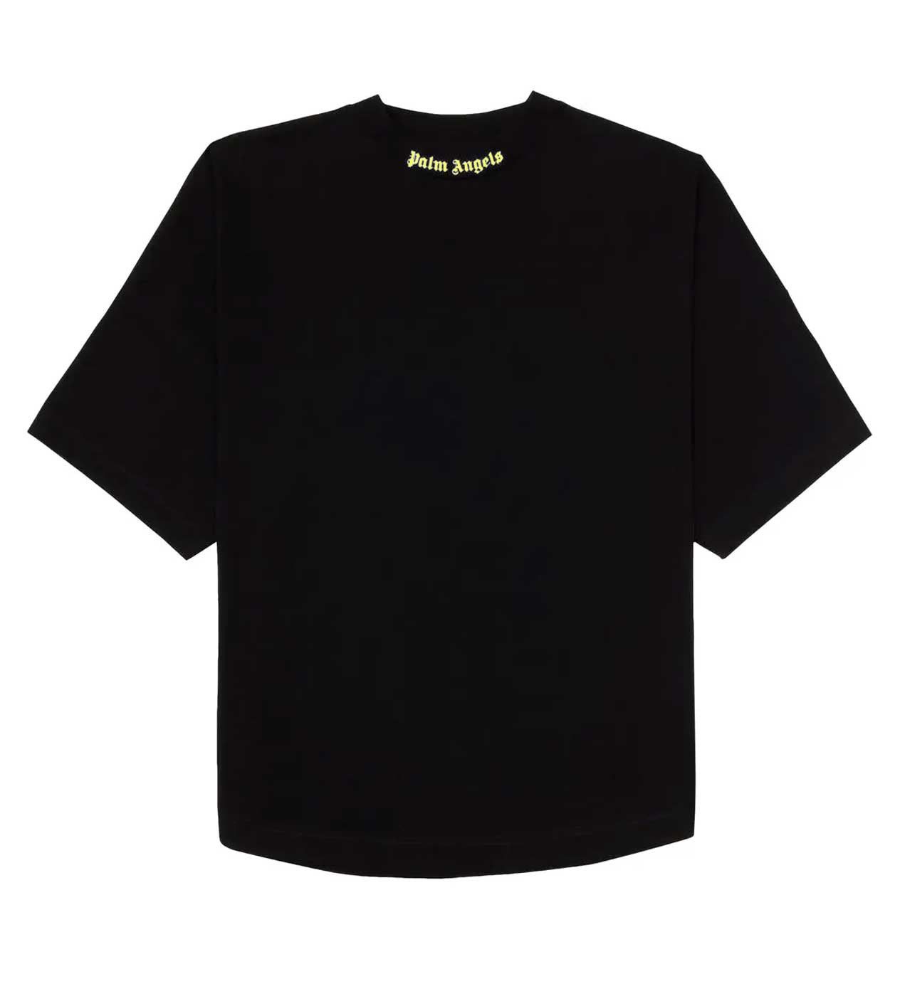 Palm Angels Classic Logo Over Tee Black/Yellow Size US L / EU 52-54 / 3 - 2 Thumbnail
