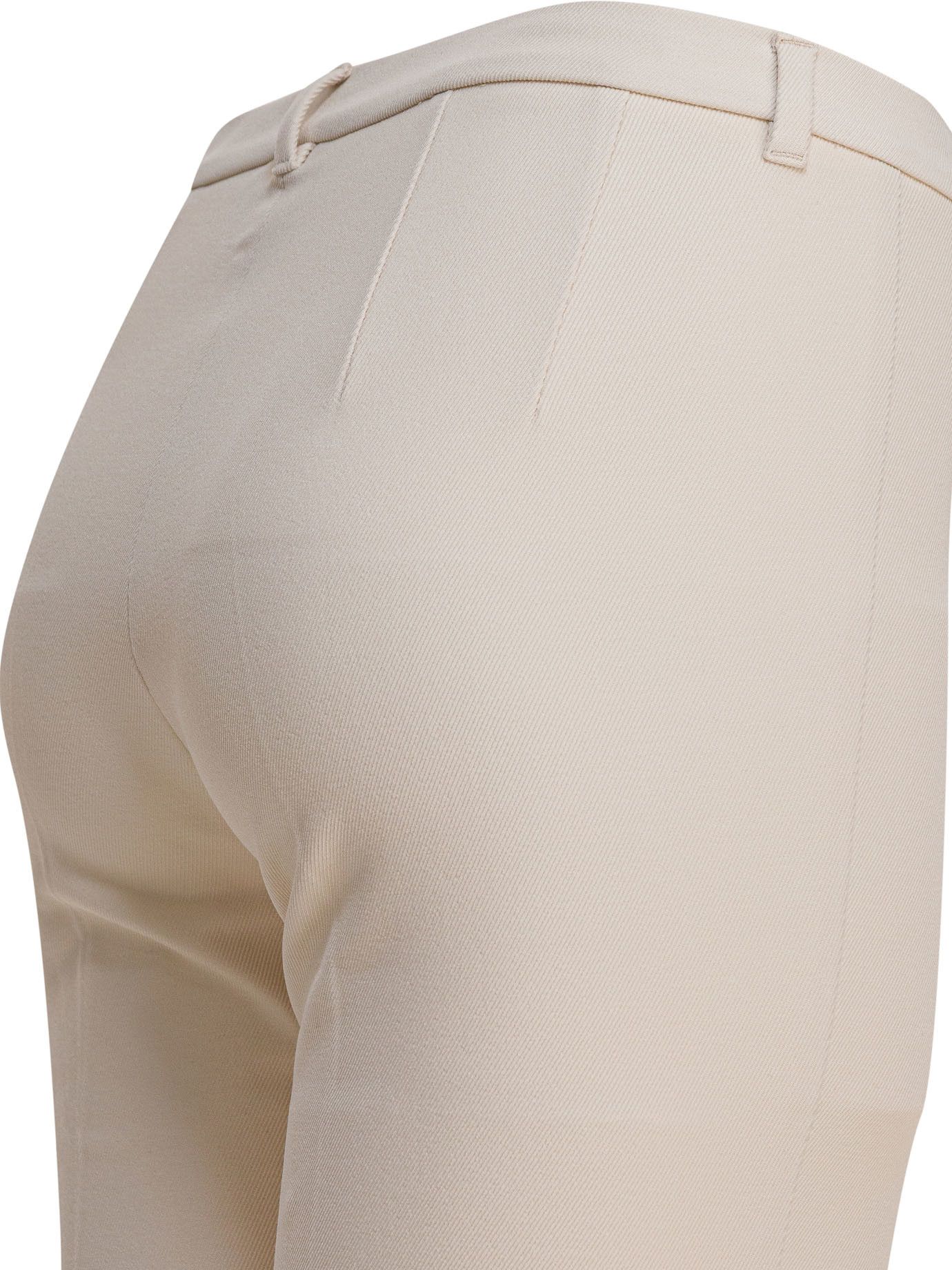 Max Mara Stretch Cotton Blend Pants Size 27" / US 4 / IT 40 - 4 Thumbnail
