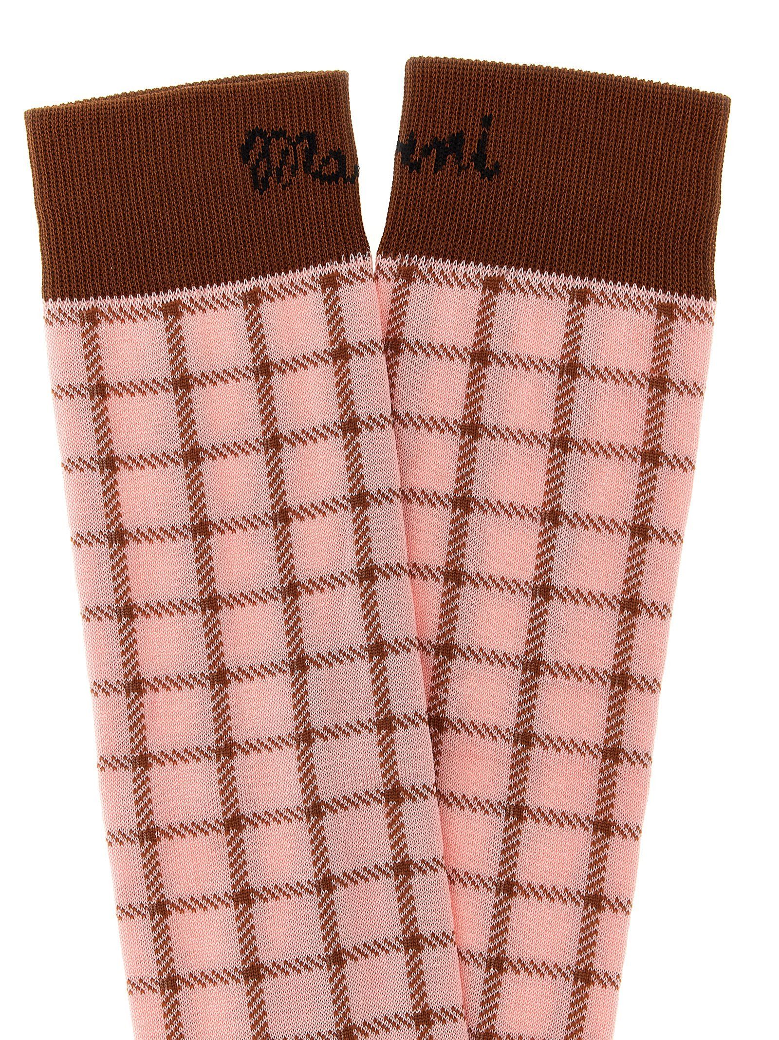 Marni Check Socks Size ONE SIZE - 3 Thumbnail