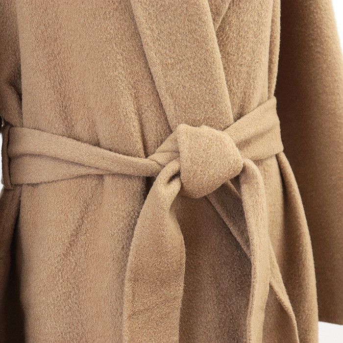 Other Other BLAMINK Camel100% Coat Natural Material Outerwear 7925-299-0069 DUTY FREE for USA Size ONE SIZE - 3 Thumbnail