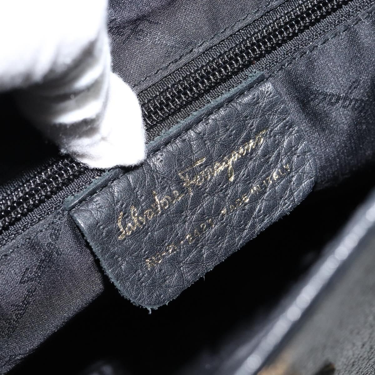 Salvatore Ferragamo Salvatore Ferragamo Gancini Shoulder Bag Leather Size ONE SIZE - 6 Thumbnail