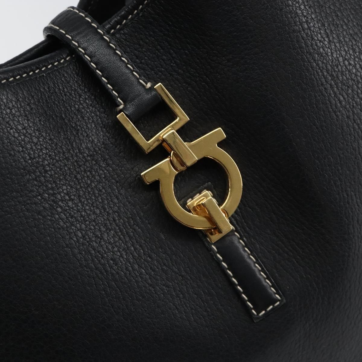 Salvatore Ferragamo Salvatore Ferragamo Gancini Shoulder Bag Leather Size ONE SIZE - 12 Thumbnail
