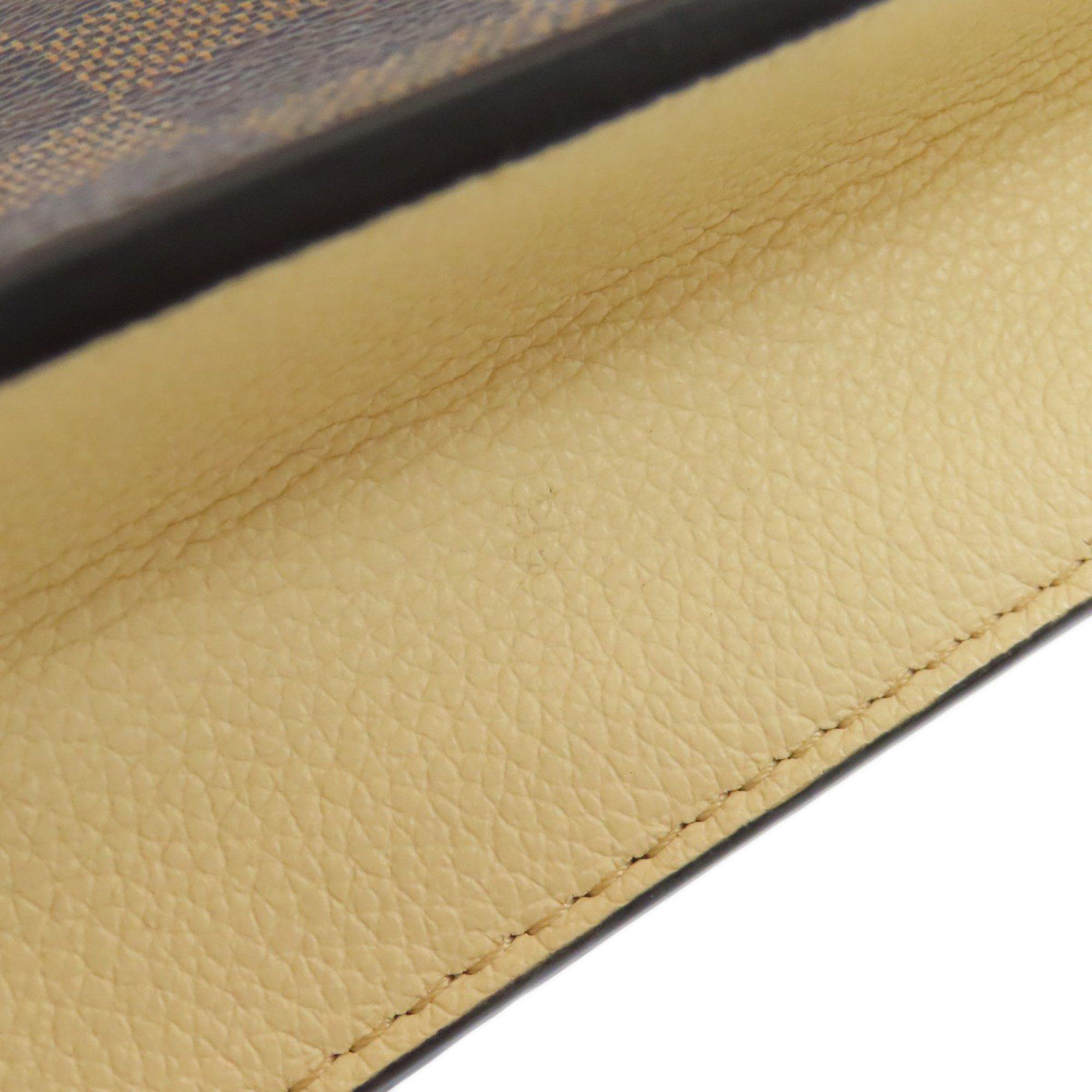 Louis Vuitton Louis Vuitton N60237 Portefeuille Vavin Chain Shoulder Bag in Damier Canvas for Women Size ONE SIZE - 16 Thumbnail