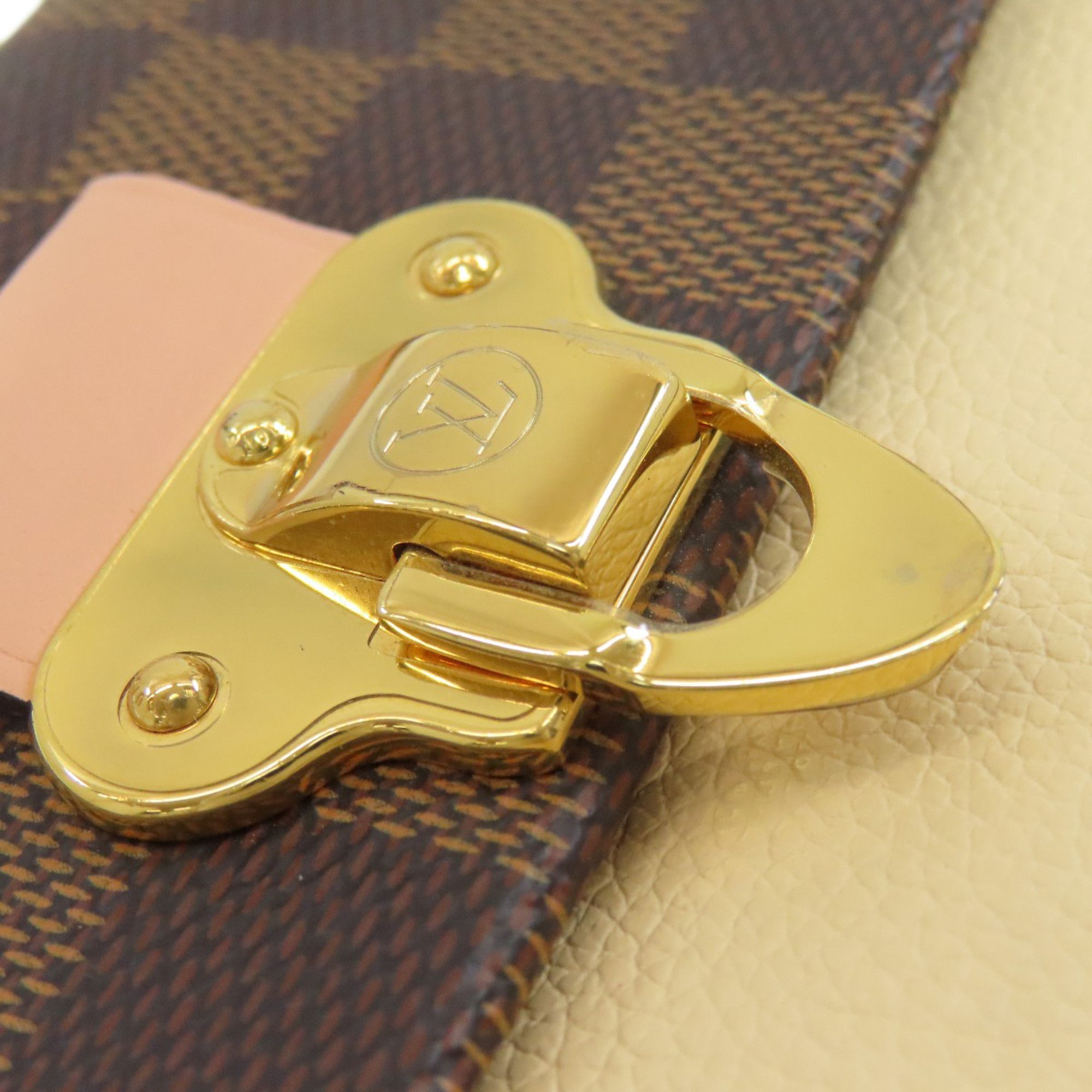 Louis Vuitton Louis Vuitton N60237 Portefeuille Vavin Chain Shoulder Bag in Damier Canvas for Women Size ONE SIZE - 17 Thumbnail