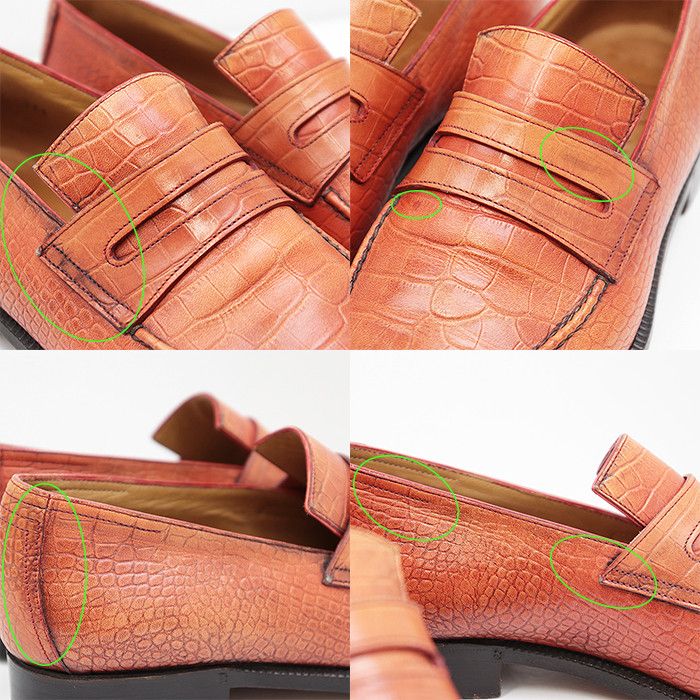 Other Other Berluti Coin Loafer Croco Embossed Leather Loafer Leather Shoes DUTY FREE for USA Size ONE SIZE - 6 Thumbnail