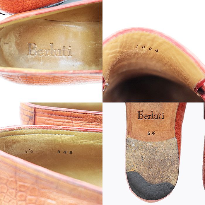Other Other Berluti Coin Loafer Croco Embossed Leather Loafer Leather Shoes DUTY FREE for USA Size ONE SIZE - 9 Thumbnail