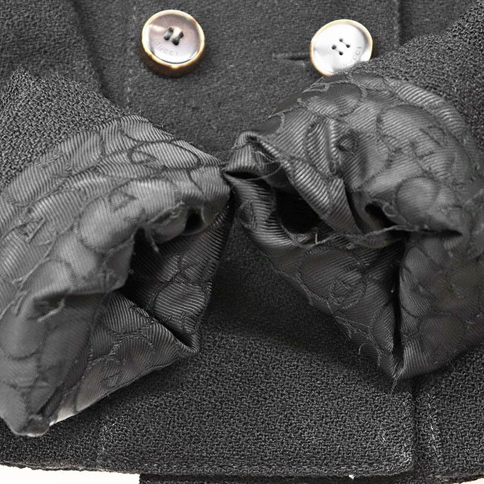 Gucci Gucci Gucci GG Logo Interlocking Jacquard Wool Jacket Cotton Outerwear DUTY FREE for USA Size ONE SIZE - 5 Thumbnail