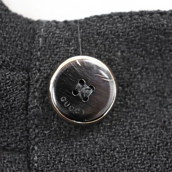 Gucci Gucci Gucci GG Logo Interlocking Jacquard Wool Jacket Cotton Outerwear DUTY FREE for USA Size ONE SIZE - 3 Thumbnail