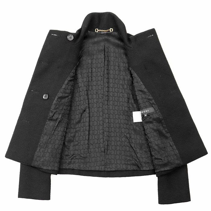 Gucci Gucci Gucci GG Logo Interlocking Jacquard Wool Jacket Cotton Outerwear DUTY FREE for USA Size ONE SIZE - 6 Thumbnail