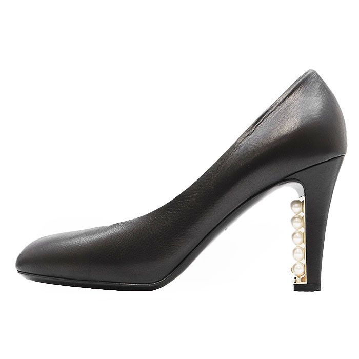 Chanel Chanel Chanel COCO Mark Charm Leather Pumps Leather Shoes G29300 DUTY FREE for USA Size ONE SIZE - 5 Thumbnail