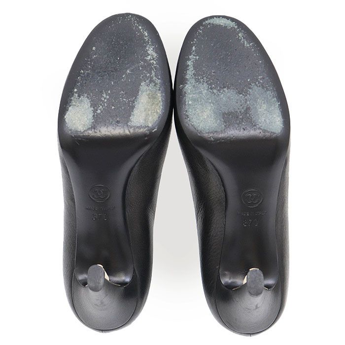 Chanel Chanel Chanel COCO Mark Charm Leather Pumps Leather Shoes G29300 DUTY FREE for USA Size ONE SIZE - 7 Thumbnail