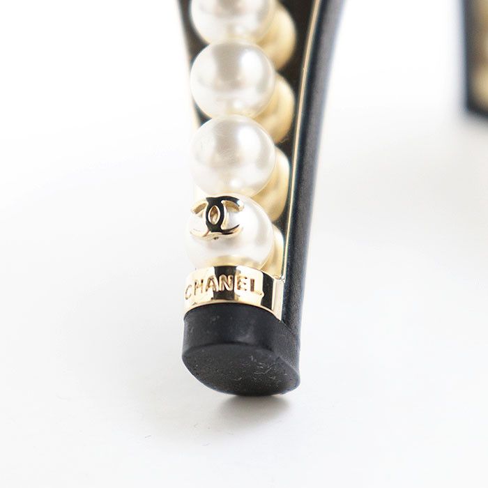Chanel Chanel Chanel COCO Mark Charm Leather Pumps Leather Shoes G29300 DUTY FREE for USA Size ONE SIZE - 11 Thumbnail