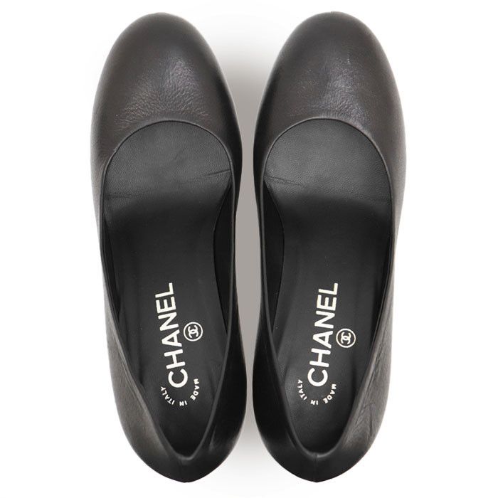 Chanel Chanel Chanel COCO Mark Charm Leather Pumps Leather Shoes G29300 DUTY FREE for USA Size ONE SIZE - 6 Thumbnail