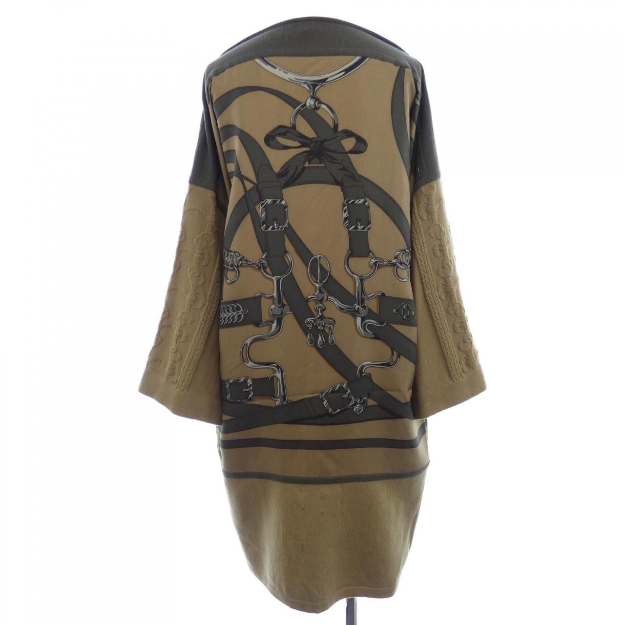 Hermes Hermes Hermes Twill Reine Dress Cotton Dresses DUTY FREE for USA Size ONE SIZE - 2 Thumbnail