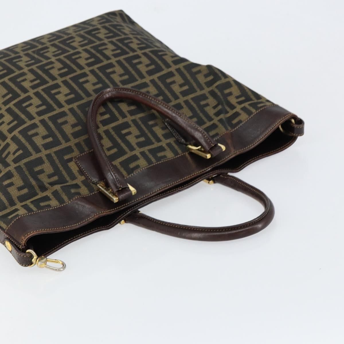 Fendi Fendi Vintage Zip Tote Zucca Canvas Size ONE SIZE - 18 Thumbnail