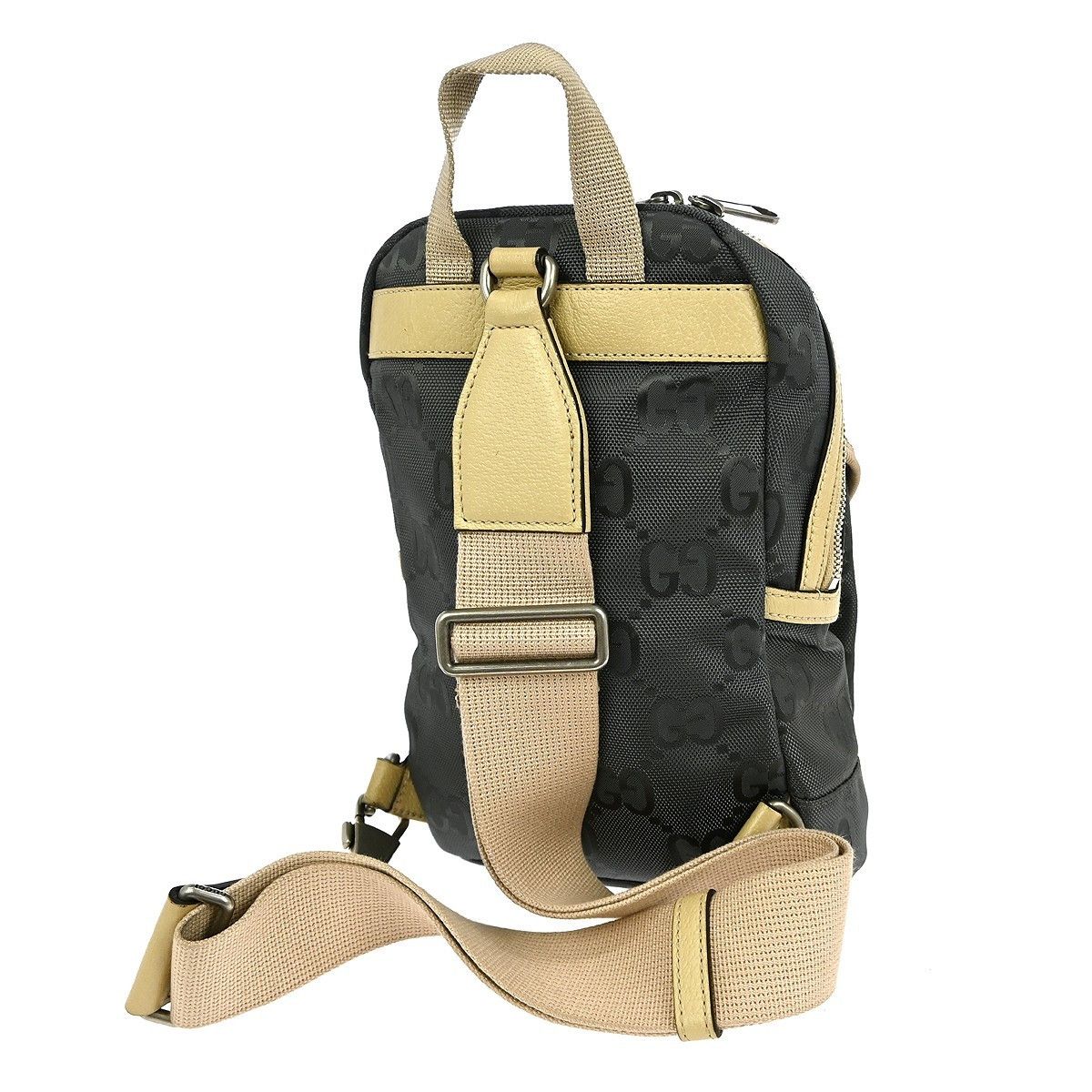 Gucci Gucci Off The Grid Single Pocket Backpack GG Econyl Size ONE SIZE - 2 Thumbnail