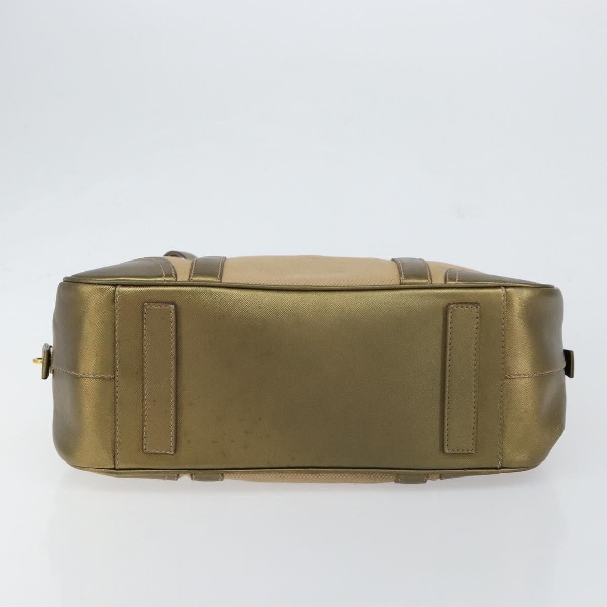 Prada Prada Bowler Bag Canvas with Leather Size ONE SIZE - 17 Thumbnail