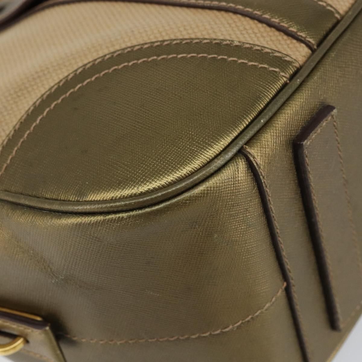 Prada Prada Bowler Bag Canvas with Leather Size ONE SIZE - 10 Thumbnail